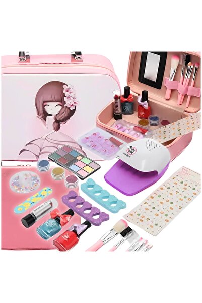 Other Trusă de machiaj, lampă pentru unghii, cadou pentru fetițe de 10 ani.