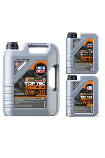 Liqui Moly Pachet 7 litri ulei de motor sintetic Top Tec 4200 5W30