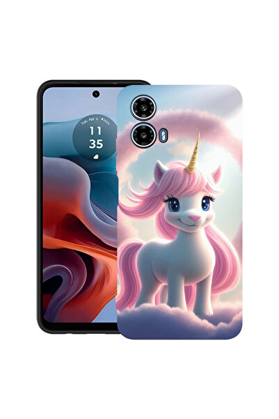 bestcase Carcasă ultra subțire din TPU pentru Motorola Moto G45, model magic,...