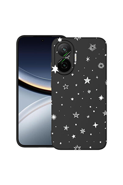 bestcase Carcasă ultra subțire TPU Mat pentru Poco F7, Stars, 2052009 B 143