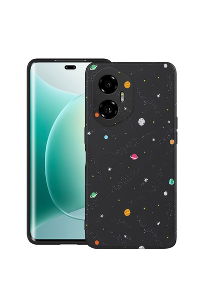 bestcase Carcasă ultra subțire TPU pentru Honor 300, Univers, Planete, 205201...