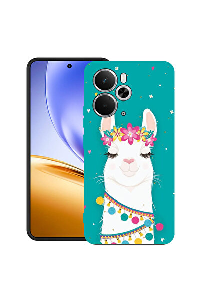 bestcase Carcasă ultra subțire TPU Mat pentru Realme 14T, Lovely Lama, 205200...