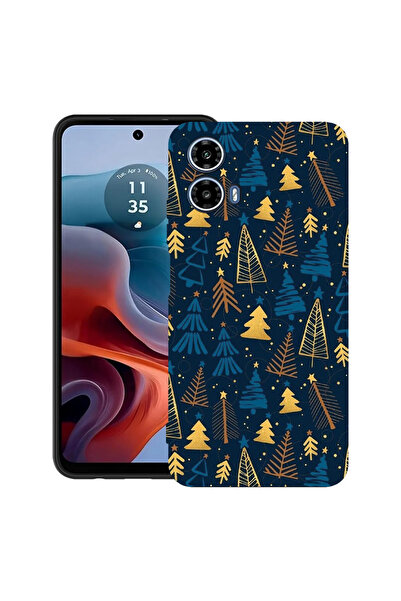 bestcase Carcasă ultra subțire din TPU pentru Motorola Moto G45, model de Cră...
