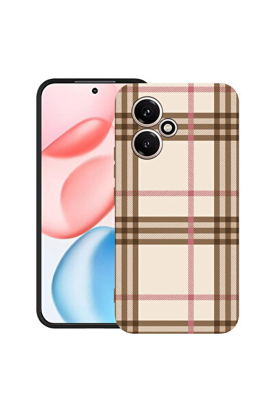 bestcase Θήκη TPU εξαιρετικά λεπτή για Honor 400, καρό, 2060076 B 903