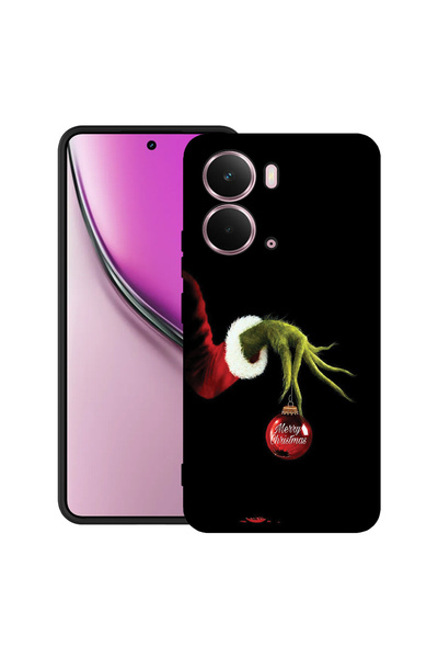 bestcase Carcasă ultra subțire TPU pentru Realme P3, Grinch de Crăciun, 20520...