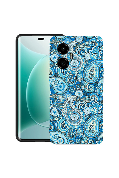 bestcase Carcasă ultra subțire TPU Mat pentru Honor 300, albastră non-figurat...