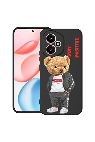 bestcase Θήκη TPU εξαιρετικά λεπτή για Honor 400, Stay Positive - Αρκουδάκι, ...