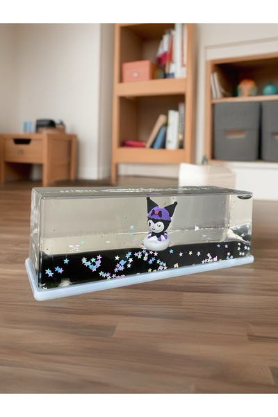 TASARIM RÜZGARI Kuromi figürlü batmayan gemi akvaryum