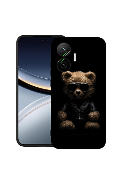 bestcase Θήκη TPU εξαιρετικά λεπτή για Poco F7, σε στυλ αρκούδας, 2052009 B 1104