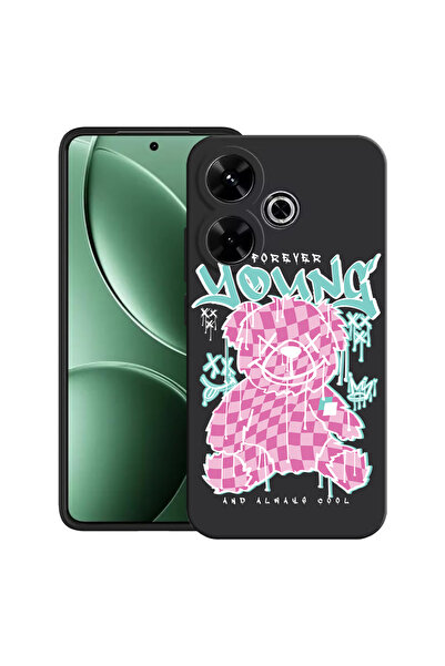 bestcase Carcasă ultra subțire TPU pentru Xiaomi Redmi 13x, Teddy Bear Foreve...