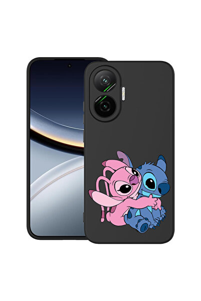 bestcase Carcasă ultra subțire TPU pentru Poco F7, model Angel Hugging Stitch...