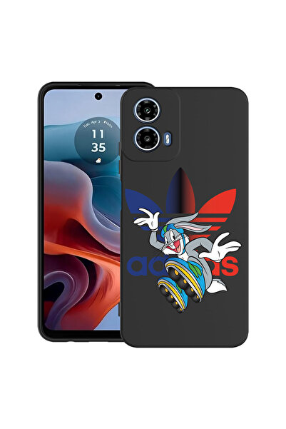 bestcase Θήκη TPU εξαιρετικά λεπτή για Motorola Moto G45, Mad Bugs Bunny, 205...
