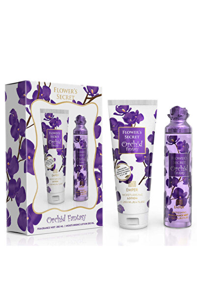 Emper Perfumes مجموعة هدايا إمبر - زهرة الأوركيد الخيالية من فلاورز سيكريت