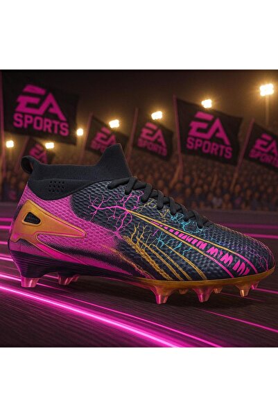 ATLAS SHOES Ea Sports Original Licensed Imported Unisex Adult and Children's Football Boots with Socks