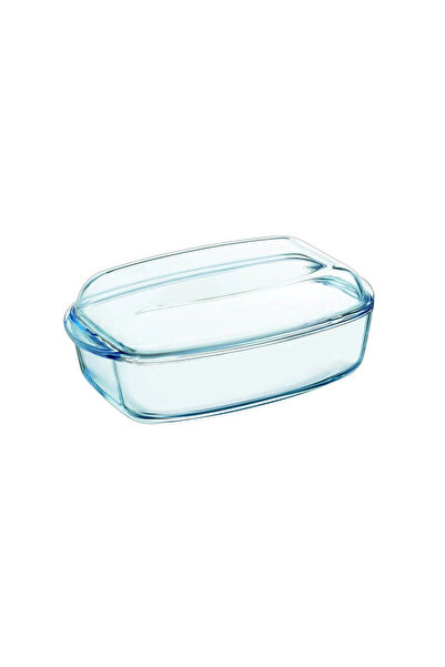 Pyrex Vas dreptunghiular termorezistent cu capac 6,5 l ESSENTIALS