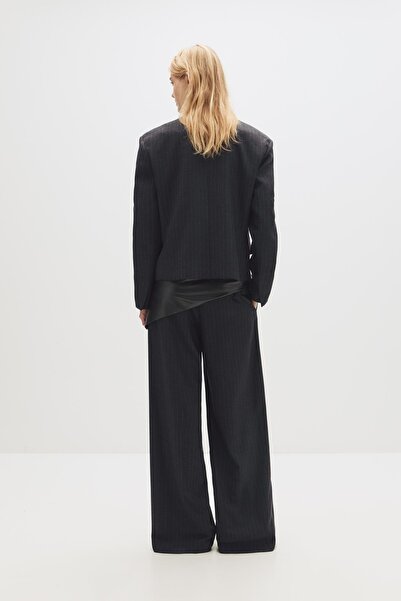 Pull & Bear Oversize pinstripe blazer