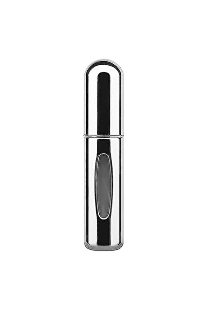 Zamo Perfume Vial, Zamo®, with Sprayer, Glass and Metal, Refillable, 5ml, Silver