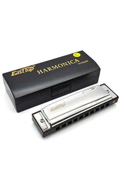 East top T10-3 / 10 Delikli Gümüş Renk Re (D) Mızıka