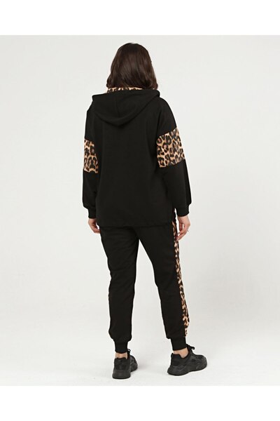 MojerHermosa Leopard Patterned Combed Cotton Set