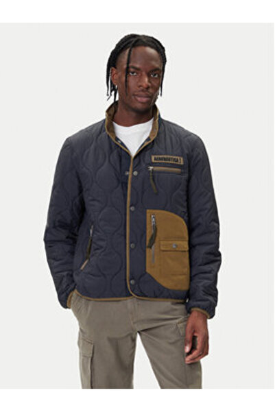 Aeronautica Militare Jachetă de tranziție pentru bărbați 252AB3009UCT04211 Mu...