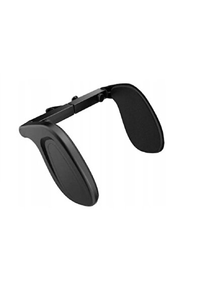 OEM Tetieră auto, Mmgoqqt, piele, 37,5x23x13,5 cm, neagră