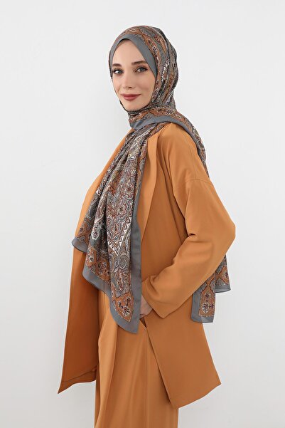 Aisha's Design Patterned Voile Shawl, Sal-107