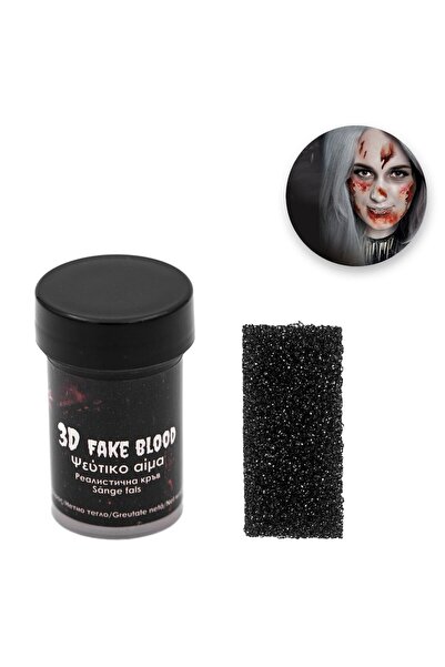 OEM Halloween Makeup Kit 3D Fake Blood with Sponge 16ml