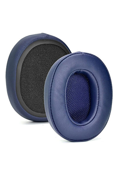 Edman Set de 2 pernițe pentru urechi pentru Skullcandy Crusher 3.0 / 2.0 / 360 / EVO/ANC, Hesh 3, piele, albastru