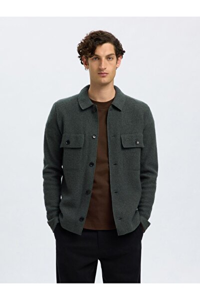 Selected Homme Strickjacke 100% Woll