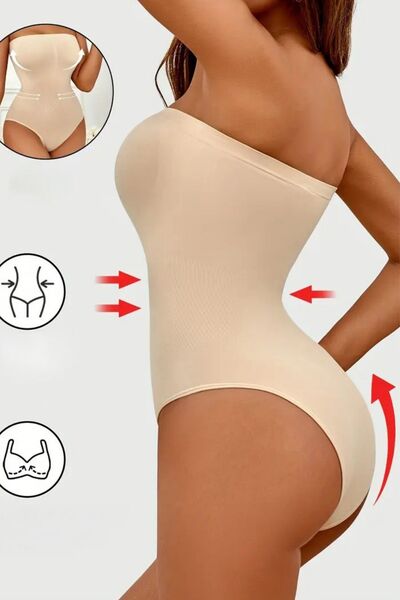 MİSTİRİK Μοντέλο Fossini με συσφιγκτικό αποτέλεσμα, χωρίς τιτλό, με κουμπωτά κάτω, χωρίς τιτλό, σε χρώμα σώματος