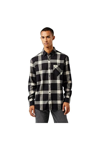 Lacoste Regular Fit Ekose Siyah Erkek Gömlek CH2533.031