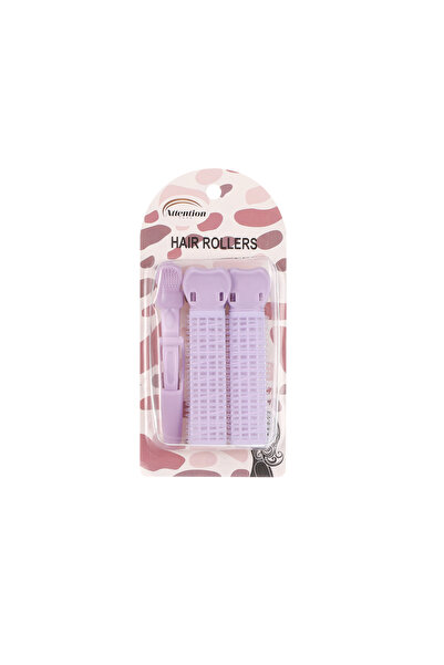 Attention Care مجموعة بكرات بلاستيكية للشعر 3 قطع من اتنشن كير