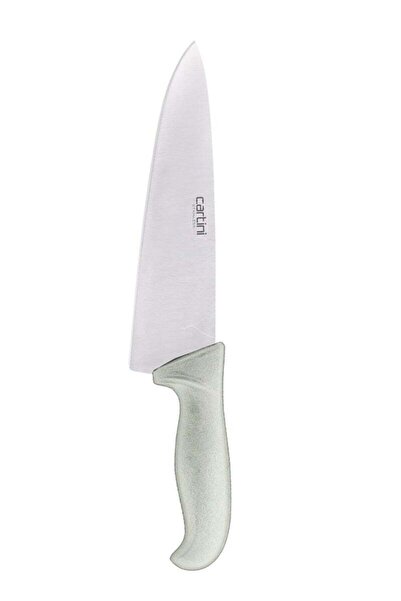 Godrej سكين الطاهي الكلاسيكي من كارتيني، مصنوع من الفولاذ المقاوم للصدأ عالي التحمل لتقطيع وتقطيع اللحوم، مقاس 10 بوصات - أبيض