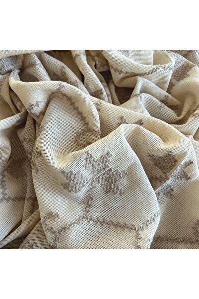 Doray Kumaş Pamuk Etamin Kumaş - Nakış İşlemeli Etamin Kumaş / DRY 2038