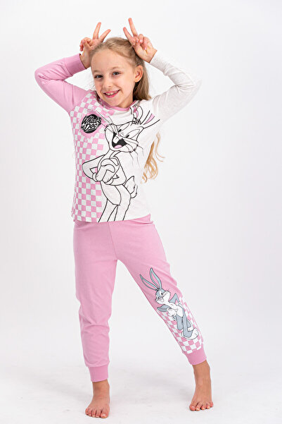 BUGS BUNNY Girl's Cream Pajama Set