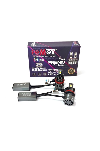 FEMEX Volkswagen Golf 7,5 Led Xenon Uzun Far Aydınlatma Ampulu Premio Plus 4570