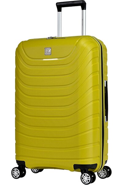 eminent Suitcase Hard Shell Luggage Lightweight Polypropylene Quiet Double Wheels TSA Lock B0011 (Ch