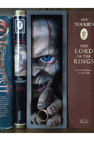 Yaratıcı sanatlar atölyesi Βάση βιβλίων Smeagol, Βάση βιβλίων Gollum, BOOK NO...