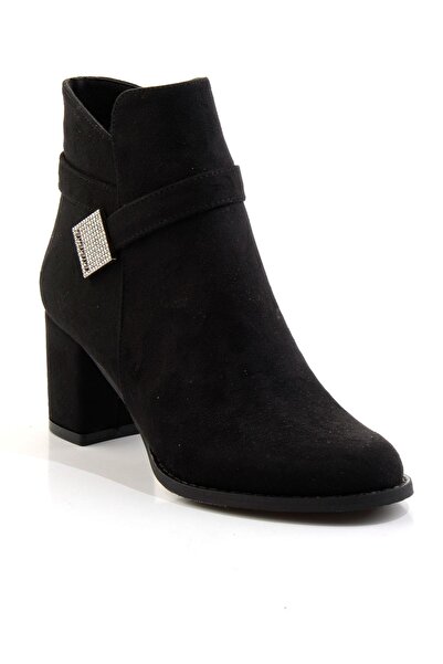 Bambi Siyah Kadın Bot & Bootie K02233003972