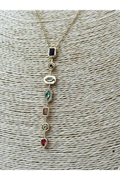 Özce Steel y necklace // necklace-4429