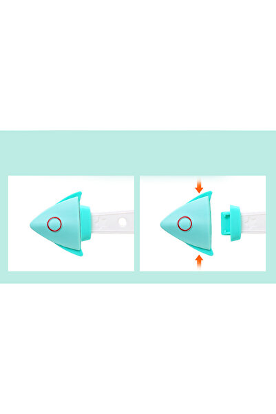 Cangaroo Set of 3 Space-X Turquoise multifunctional fuses