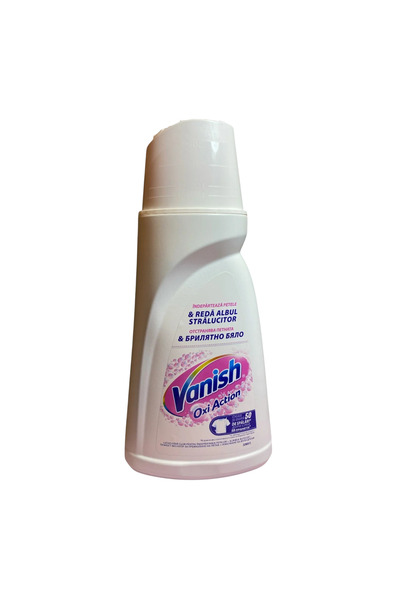 Vanish OXI ACTION WHITE SOLUTIE DE SCOS PETE 1L