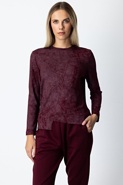 ON Batik Desenli Cep Detaylı Sweat