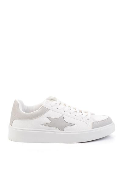 Bambi Beyaz Kadın Sneaker K01027060009