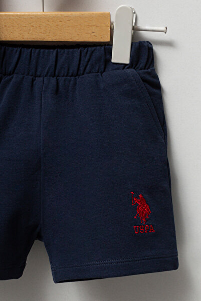 U.S. Polo Assn. Baby Boy Red T-Shirt Set