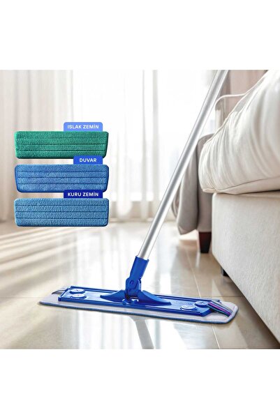 Silva Mop and cloth set - 3 pieces