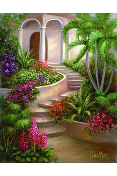 Royal Pictura pe panza Gradina tropicala