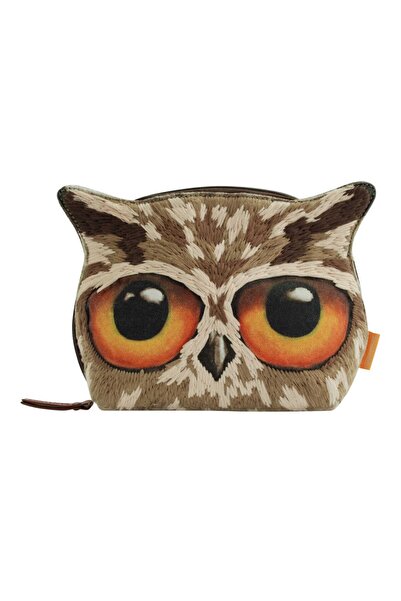 Santoro Embroidered eyeshadow case Owls 16x14x7 cm