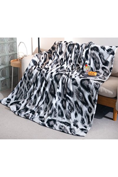 CHIRASO Cocolino Blanket 200x230cm, Soft, Colorful and Fluffy, for Double Bed, Animal Print