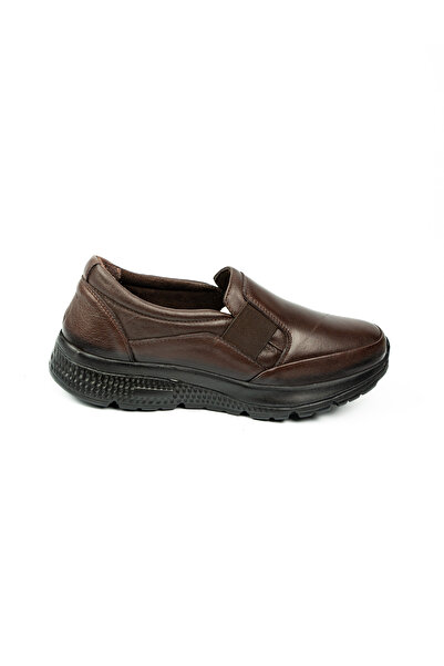Voyager 417 Brown Leather Casual Women's Shoes